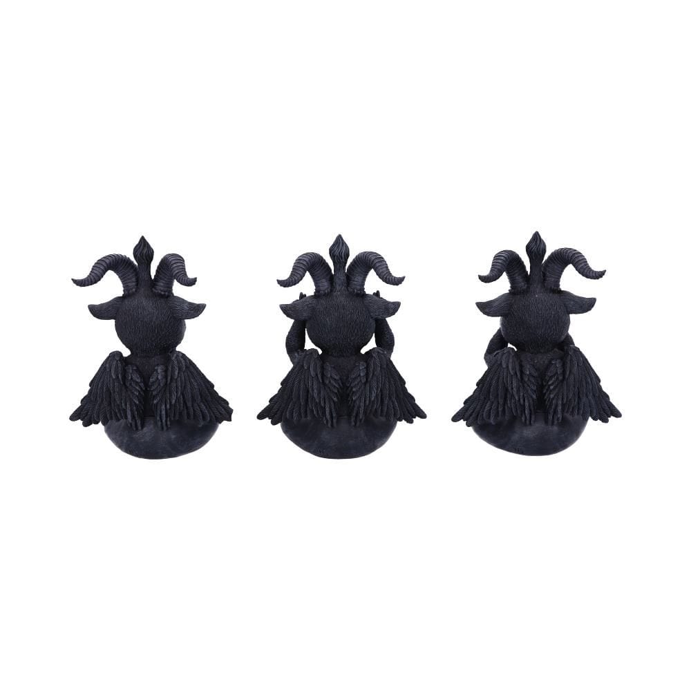 NEMESIS NOW THREE WISE BAPHOBOO 13.4CM 801269145828