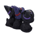 NEMESIS NOW THREE WISE BLACK CATS 11,5CM 801269142391