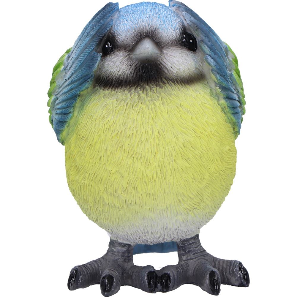 NEMESIS NOW THREE WISE BLUE TITS 8CM 801269156251