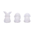 NEMESIS NOW THREE WISE BUNNIES 9CM 801269155346