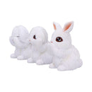 NEMESIS NOW THREE WISE BUNNIES 9CM 801269155346