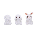 NEMESIS NOW THREE WISE BUNNIES 9CM 801269155346