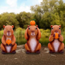 NEMESIS NOW THREE WISE CAPYBARAS 10.5CM 801269161354