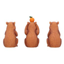 NEMESIS NOW THREE WISE CAPYBARAS 10.5CM 801269161354