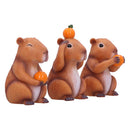 NEMESIS NOW THREE WISE CAPYBARAS 10.5CM 801269161354
