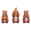NEMESIS NOW THREE WISE CAPYBARAS 10.5CM 801269161354