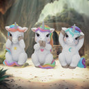 NEMESIS NOW THREE WISE CUTIECORNS 9.5CM 801269123307