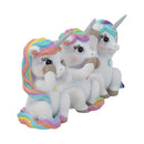NEMESIS NOW THREE WISE CUTIECORNS 9.5CM 801269123307