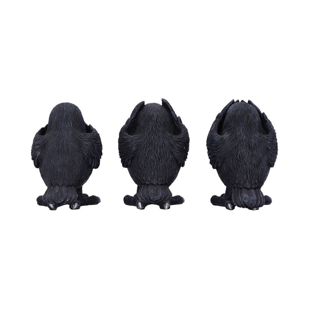 NEMESIS NOW THREE WISE RAVENS 8,7CM 801269147501