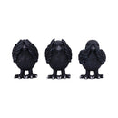 NEMESIS NOW THREE WISE RAVENS 8,7CM 801269147501