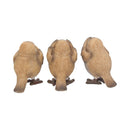 NEMESIS NOW THREE WISE ROBINS 8CM 801269132477