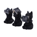 NEMESIS NOW THREE WISE SPELL CATS 8,5CM 801269154110
