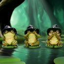 NEMESIS NOW THREE WISE TOADS 10.3CM 801269155384