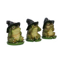 NEMESIS NOW THREE WISE TOADS 10.3CM 801269155384