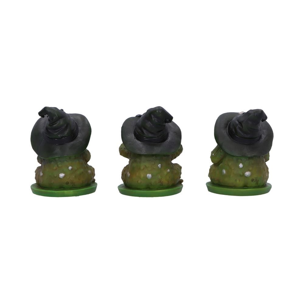 NEMESIS NOW THREE WISE TOADS 10.3CM 801269155384