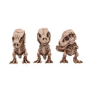 NEMESIS NOW THREE WISE TYRANNOSAURUS REX SKELETONS 9.3CM 801269156497