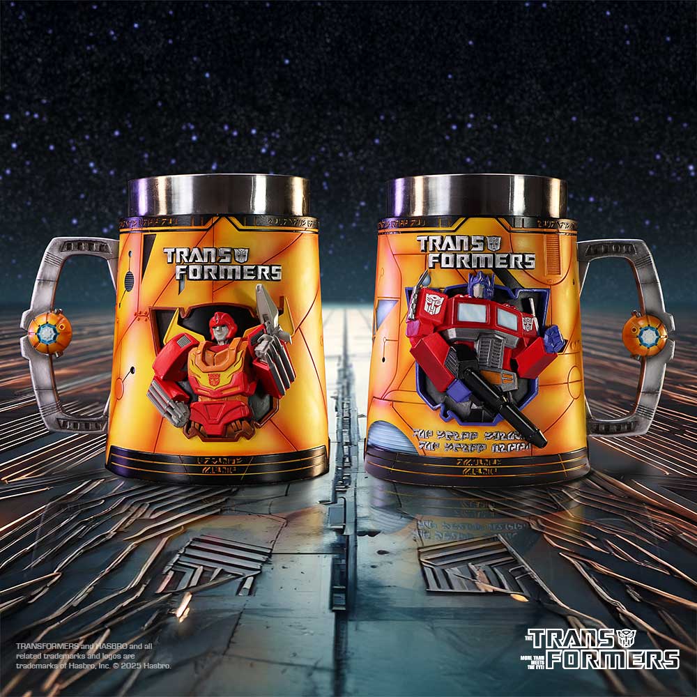 NEMESIS NOW TRANSFORMERS HEROES OF CYBERTRON TANKARD 15CM 801269157029