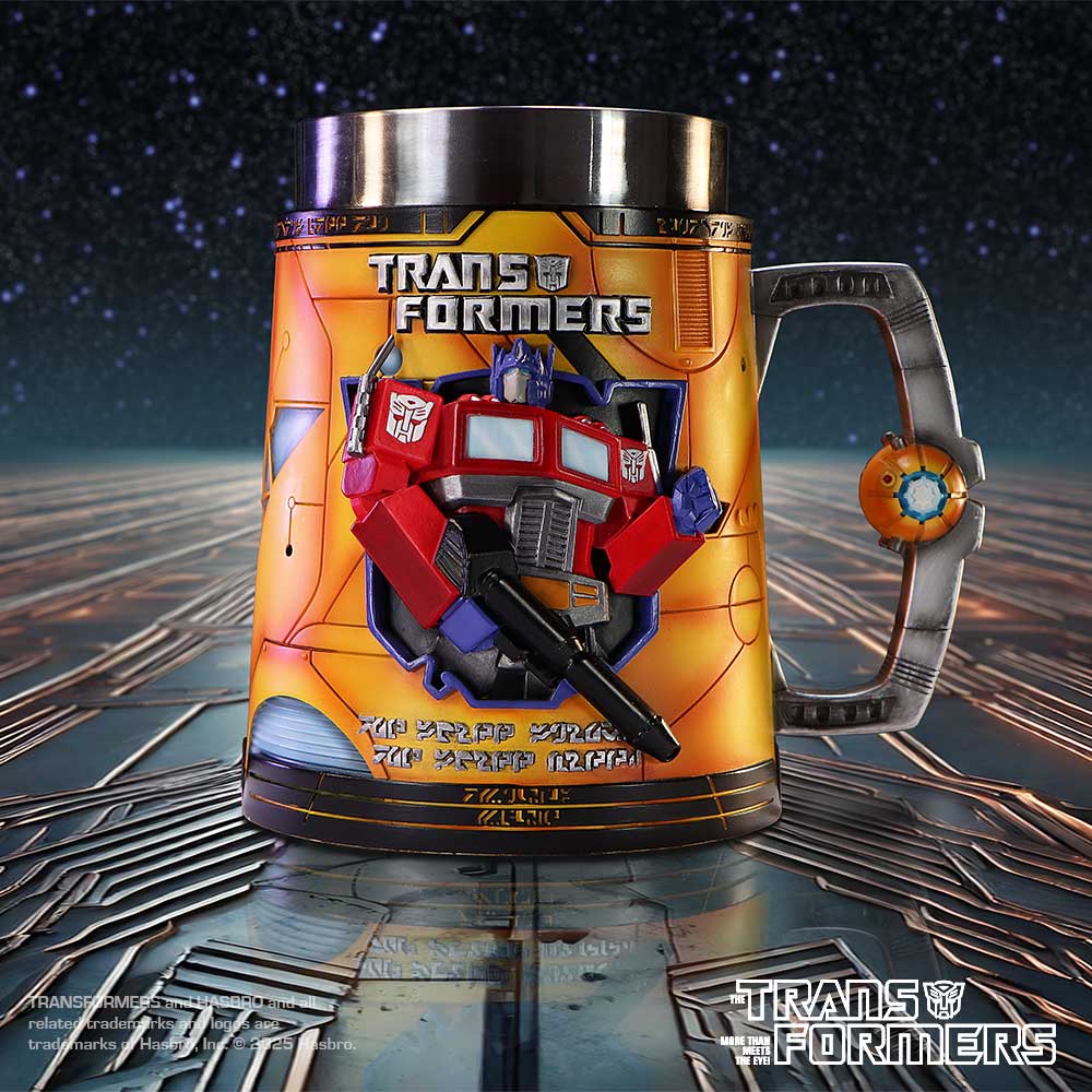 NEMESIS NOW TRANSFORMERS HEROES OF CYBERTRON TANKARD 15CM 801269157029