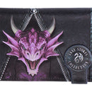 NEMESIS NOW UNZIPPED DRAGON EMBOSSED PURSE (AS) 18.5CM 801269160814