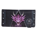 NEMESIS NOW UNZIPPED DRAGON EMBOSSED PURSE (AS) 18.5CM 801269160814
