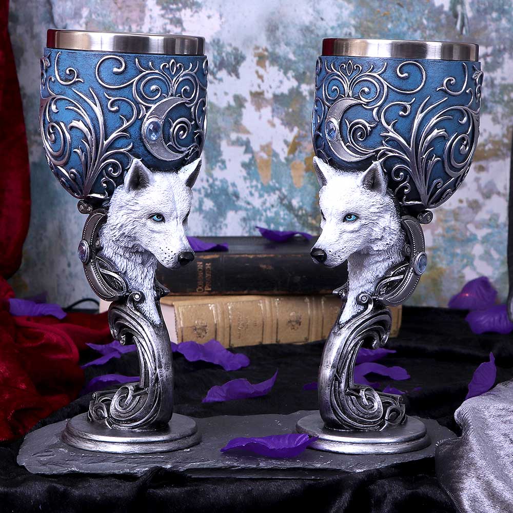 NEMESIS NOW WILD AT HEART GOBLETS 18.5CM (SET OF 2) 801269138813