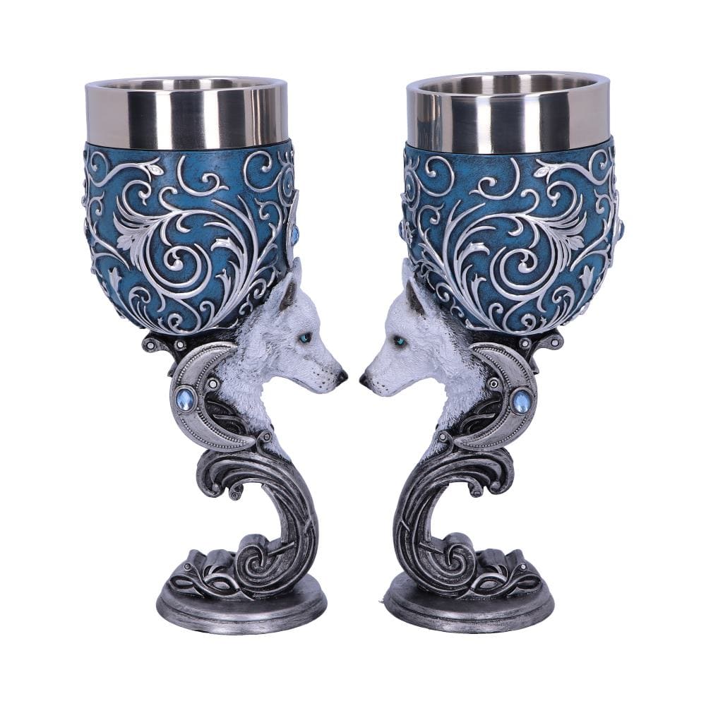 NEMESIS NOW WILD AT HEART GOBLETS 18.5CM (SET OF 2) 801269138813