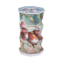 NEMESIS NOW WINTER ROBINS FOLDABLE LAMP 21CM 801269160388