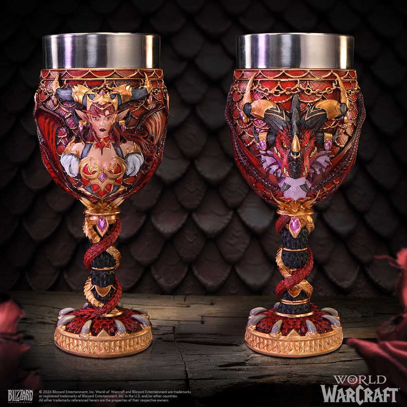 NEMESIS NOW WORLD OF WARCRAFT ALEXSTRASZA GOBLET 801269153779