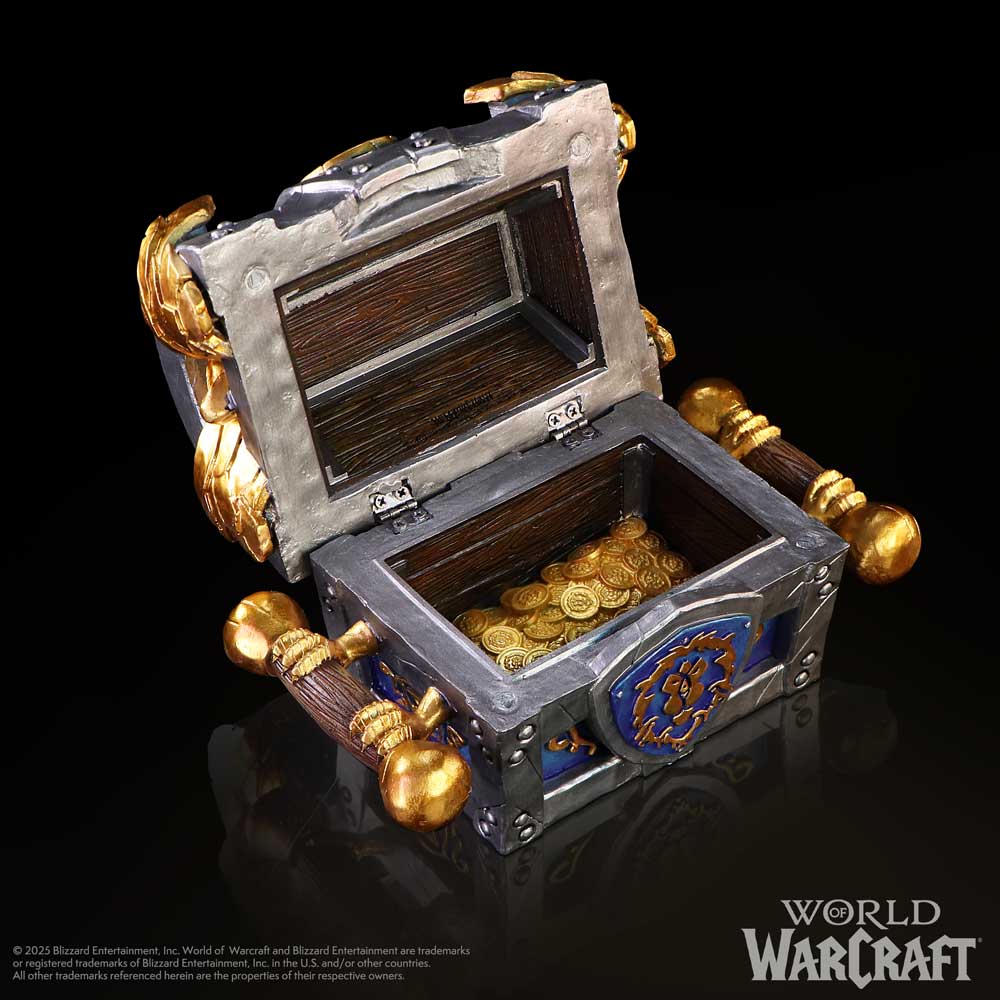 NEMESIS NOW WORLD OF WARCRAFT ALLIANCE WAR CHEST BOX 18.5CM 801269159665