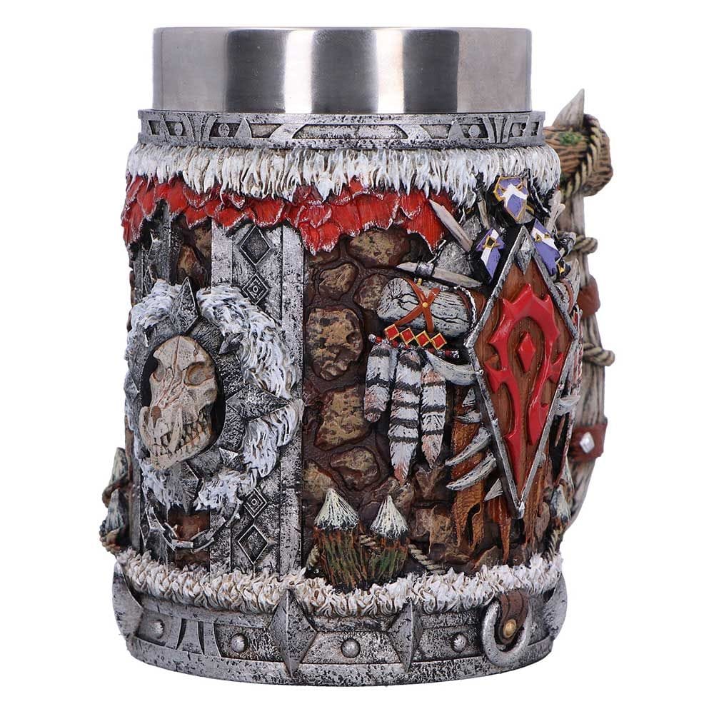 NEMESIS NOW WORLD OF WARCRAFT HORDE TANKARD 15.5CM 801269160098