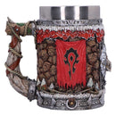 NEMESIS NOW WORLD OF WARCRAFT HORDE TANKARD 15.5CM 801269160098