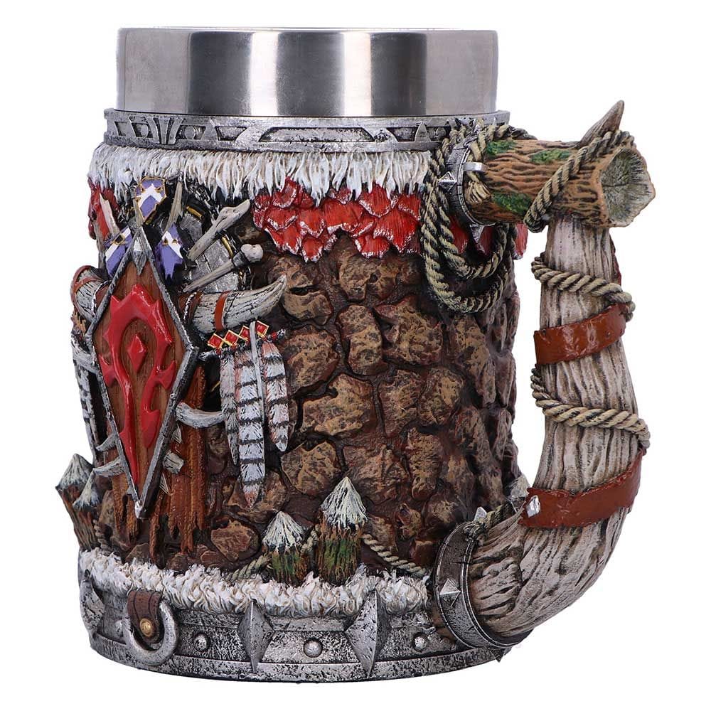 NEMESIS NOW WORLD OF WARCRAFT HORDE TANKARD 15.5CM 801269160098