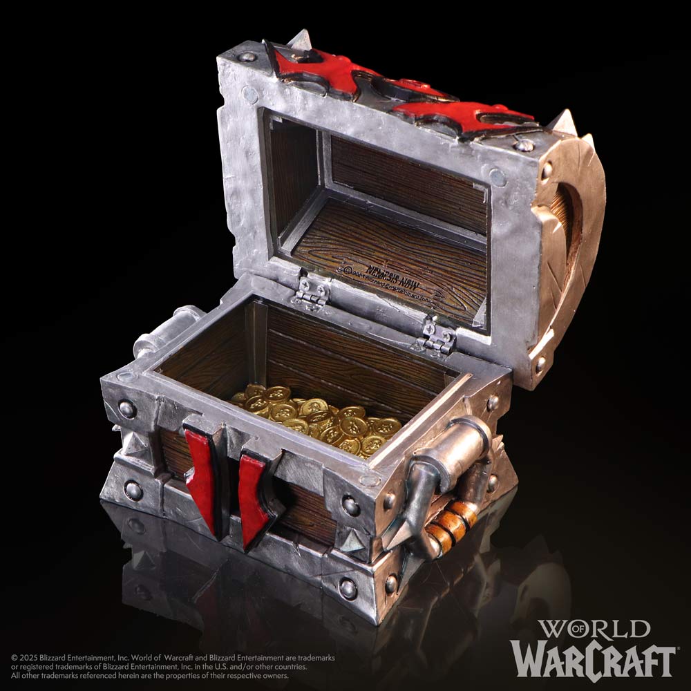 NEMESIS NOW WORLD OF WARCRAFT HORDE WAR CHEST BOX 13CM 801269159672