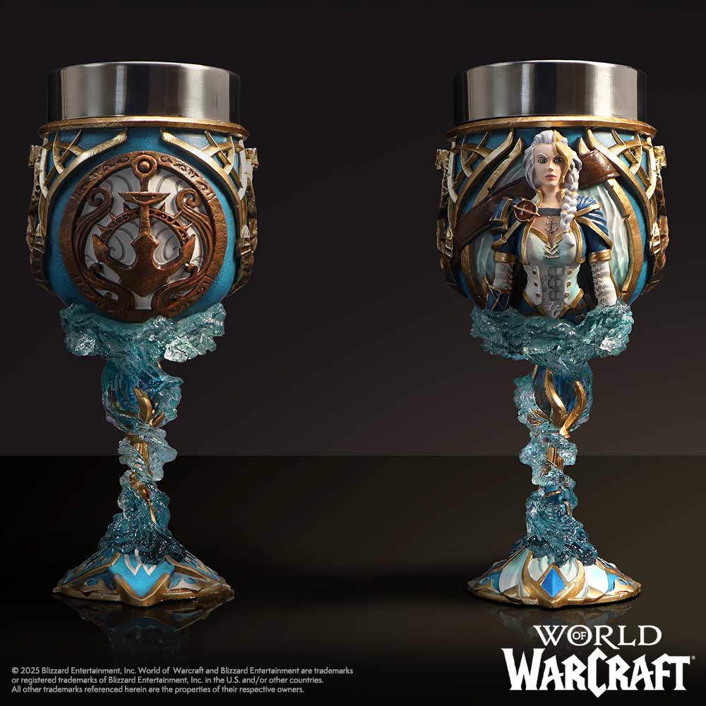 NEMESIS NOW WORLD OF WARCRAFT JAINA PROUDMOORE GOBLET 19.5CM 801269161507