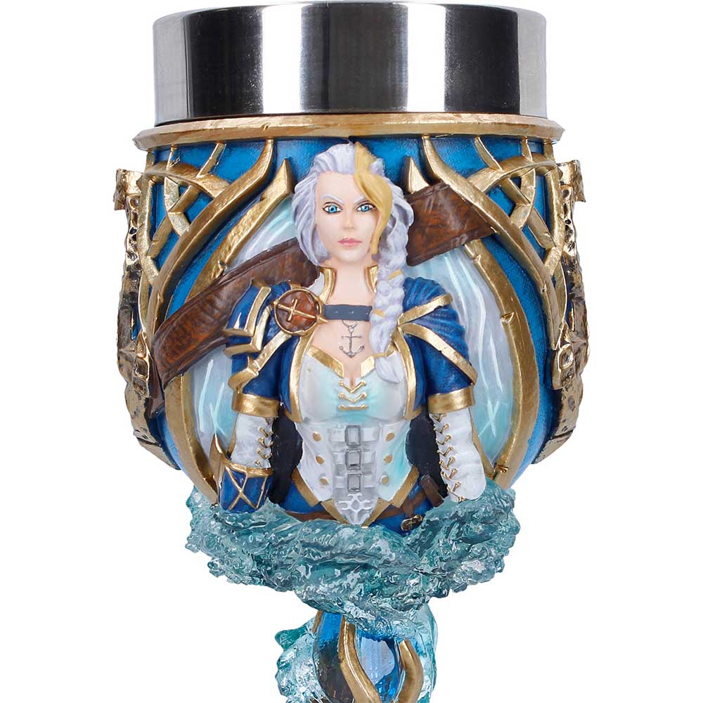 NEMESIS NOW WORLD OF WARCRAFT JAINA PROUDMOORE GOBLET 19.5CM 801269161507
