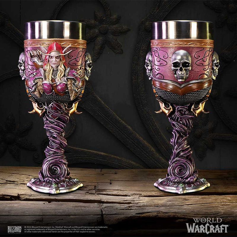NEMESIS NOW WORLD OF WARCRAFT SYLVANAS GOBLET 19.5CM 801269156411