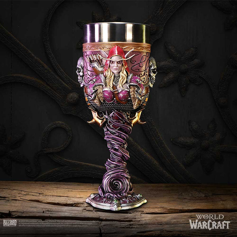NEMESIS NOW WORLD OF WARCRAFT SYLVANAS GOBLET 19.5CM 801269156411