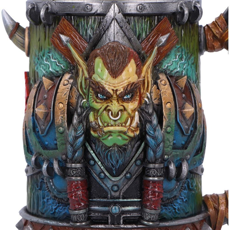 NEMESIS NOW WORLD OF WARCRAFT THRALL TANKARD 17,5CM 801269156992