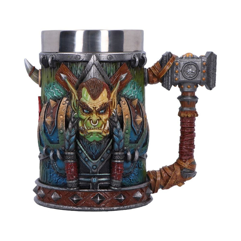 NEMESIS NOW WORLD OF WARCRAFT THRALL TANKARD 17,5CM 801269156992