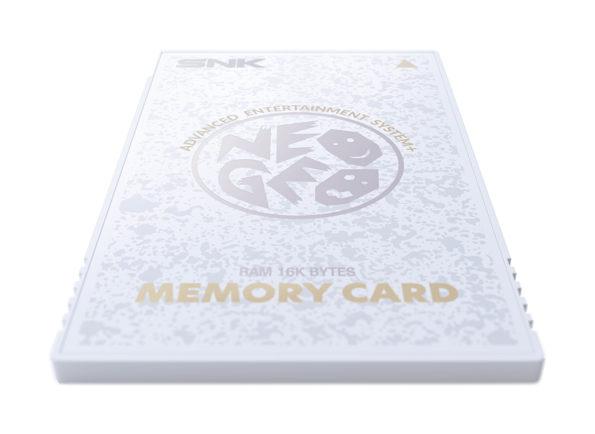 NEOGEO AES+ MEMORY CARD - WHITE 4020628550332