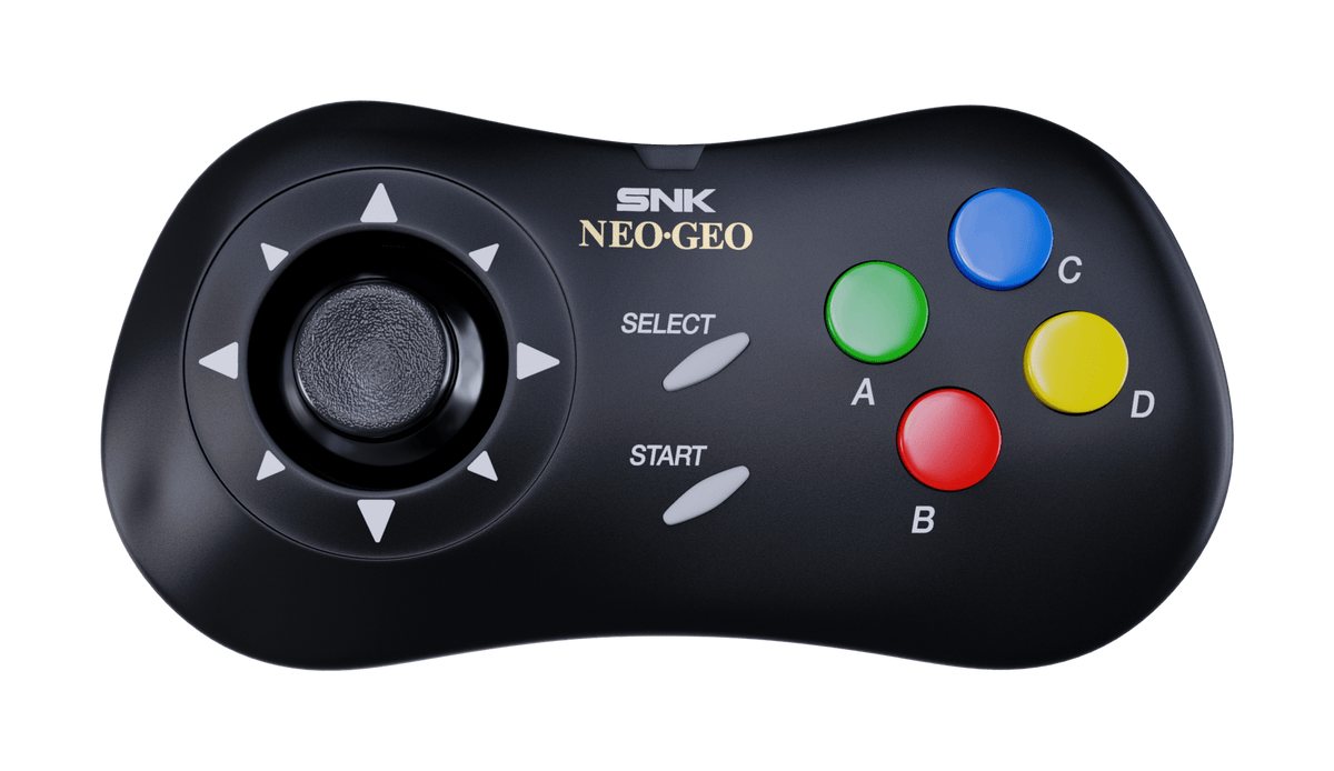 NEOGEO AES+ WIRELESS GAMEPAD - BLACK 4020628550325