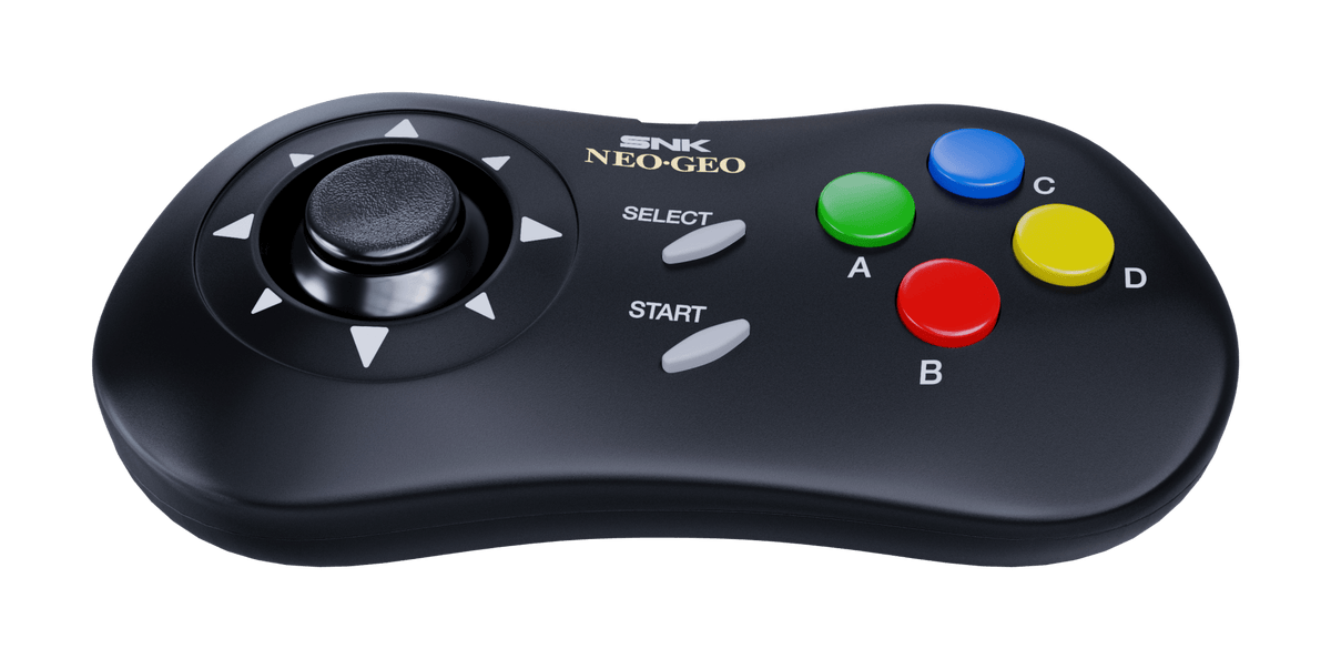 NEOGEO AES+ WIRELESS GAMEPAD - BLACK 4020628550325