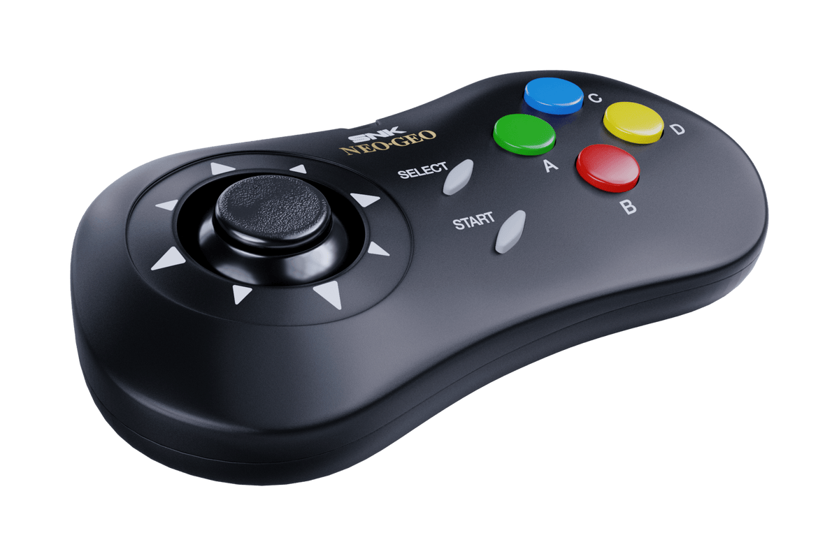 NEOGEO AES+ WIRELESS GAMEPAD - BLACK 4020628550325