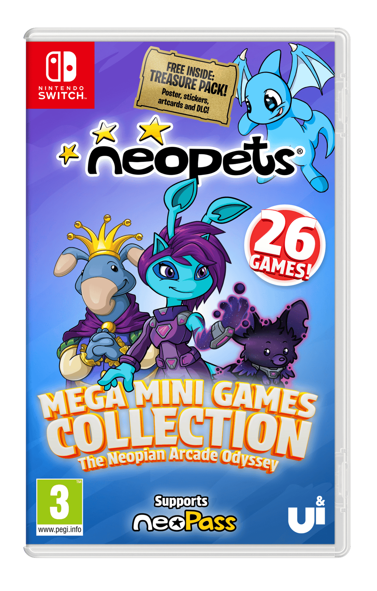 Neopets: Mega Mini Games Collection - Day 1 Edition (Nintendo Switch) 5056635620538