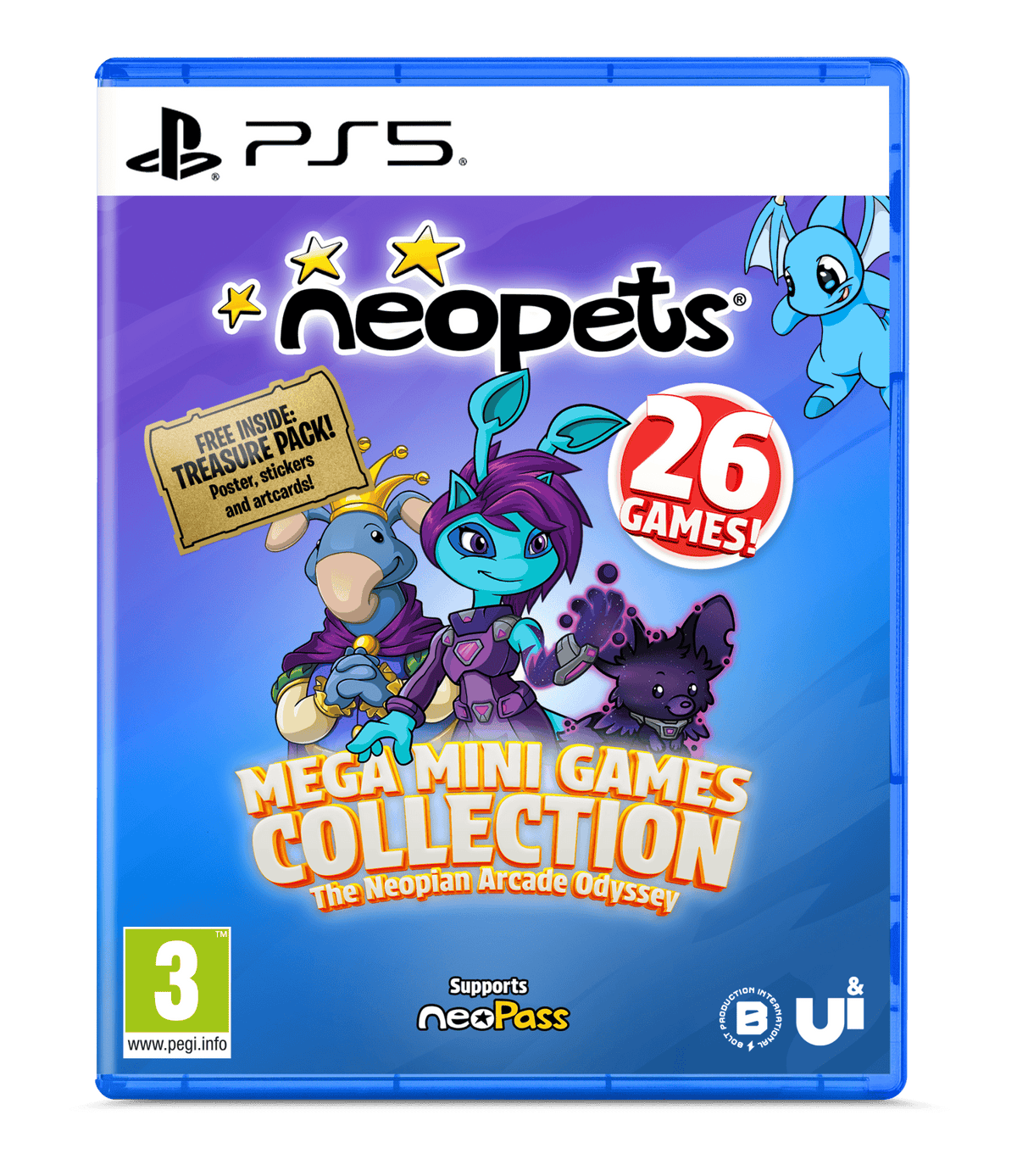 Neopets: Mega Mini Games Collection - Day 1 Edition (Playstation 5) 5056635620620