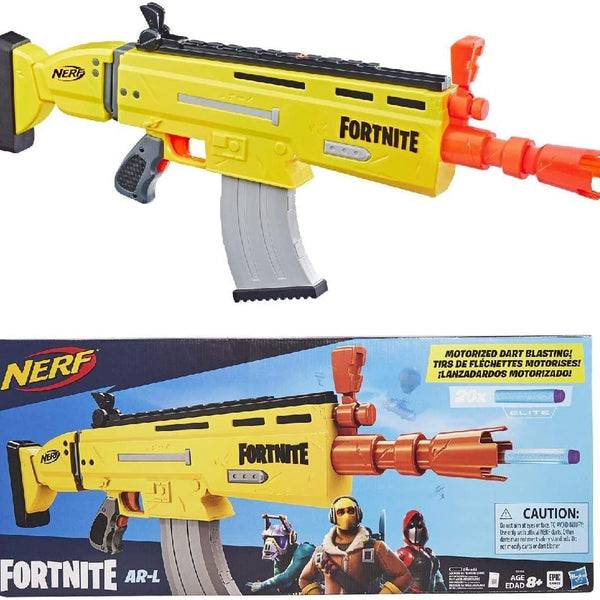 NERF FORTNITE AR-L モーター式ダーツガン Hasbro NERF x Fortnite AR-L Elite Motorized Dart Blaster Toy