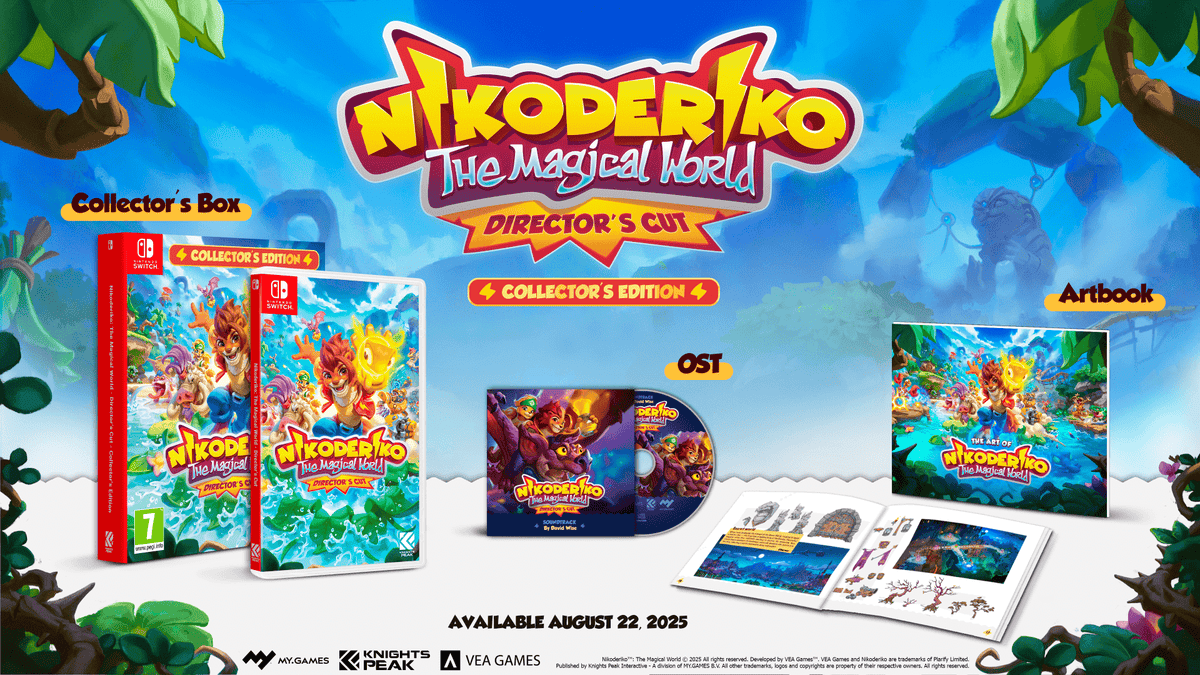 Nikoderiko: The Magical World - Directors Cut Collector's Edition (Nintendo Switch) 5056635614377