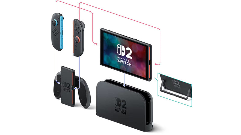NINTENDO SWITCH 2 CONSOLE + MARIO KART WORLD 045496321529