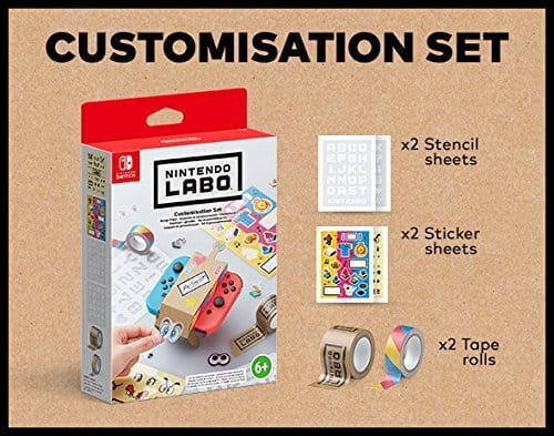 NINTENDO SWITCH LABO CUSTOMISATION SET 045496430825