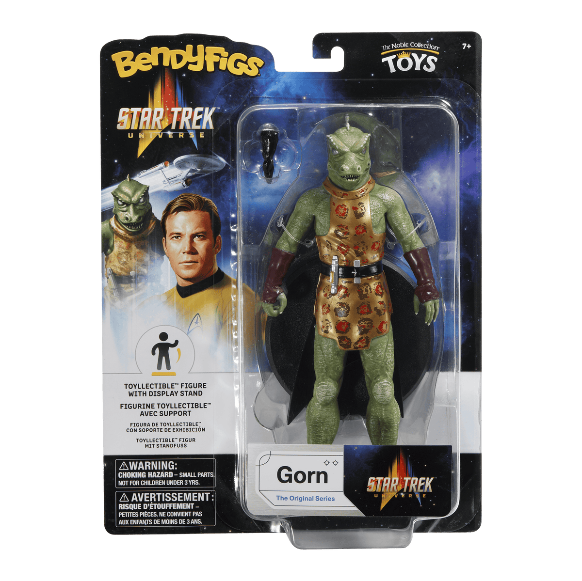 NOBLE COLLECTION - CBS - BENDYFIGS - GORN 849421008581